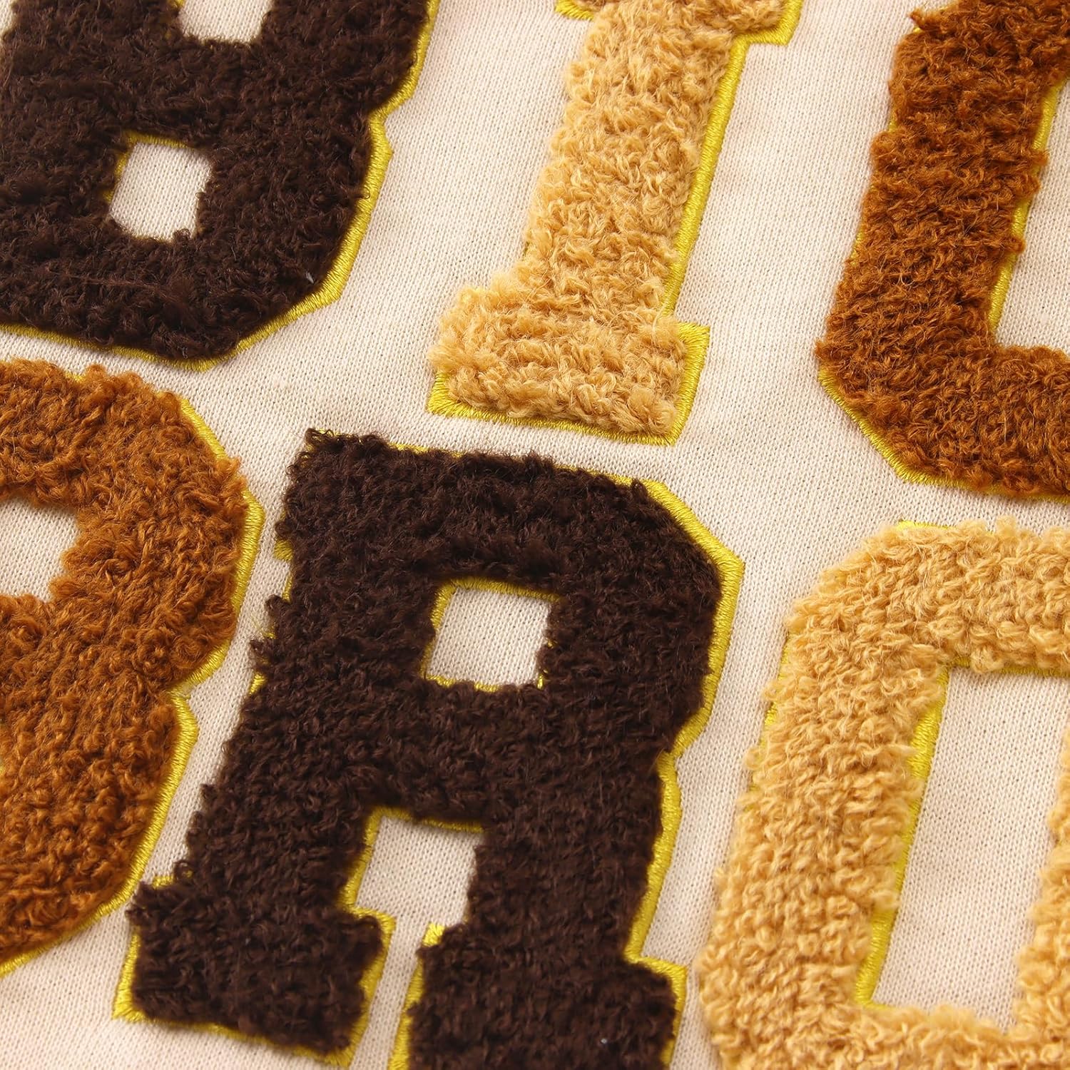 BOUTIKOME Big Brother Sweatshirt Toddler Baby Boy Big Bro Embroidery Chenille Patch Shirts Fall Pullover Announcement Tops - Image 7