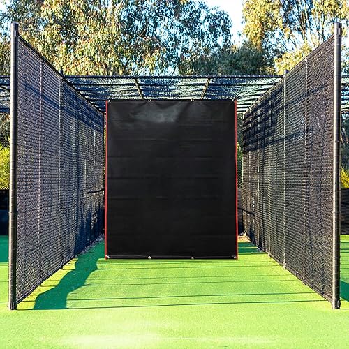 Miniatura 3 de KAIDIDA Baseball Backstop Baseball Rubber Backstop for Batting Cage Indoor Softball Backstop Batting Cage Backstop Mat Backstop