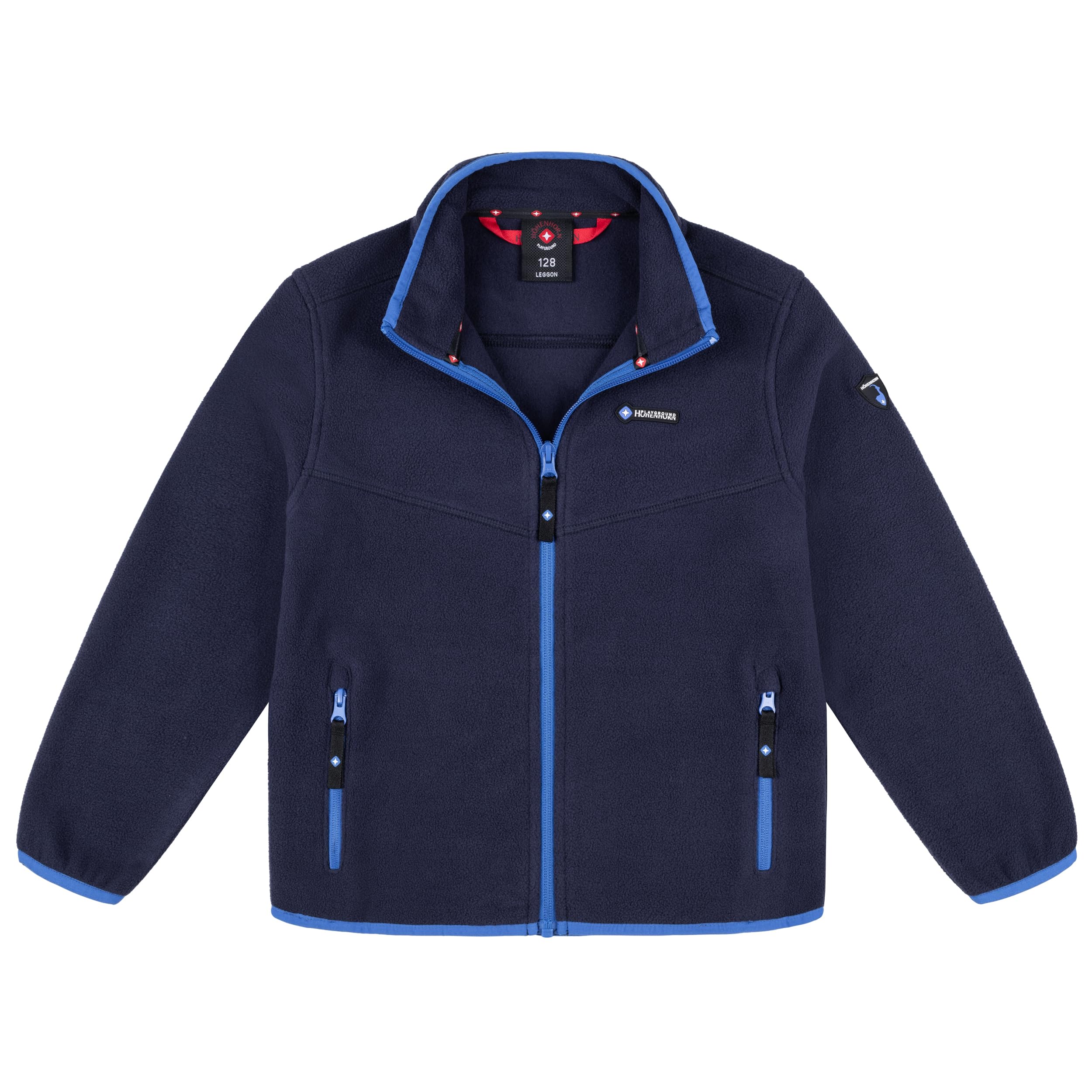 Höhenhorn Leggon Veste polaire pour enfants garçons filles fermeture éclair complète loisirs de plein air