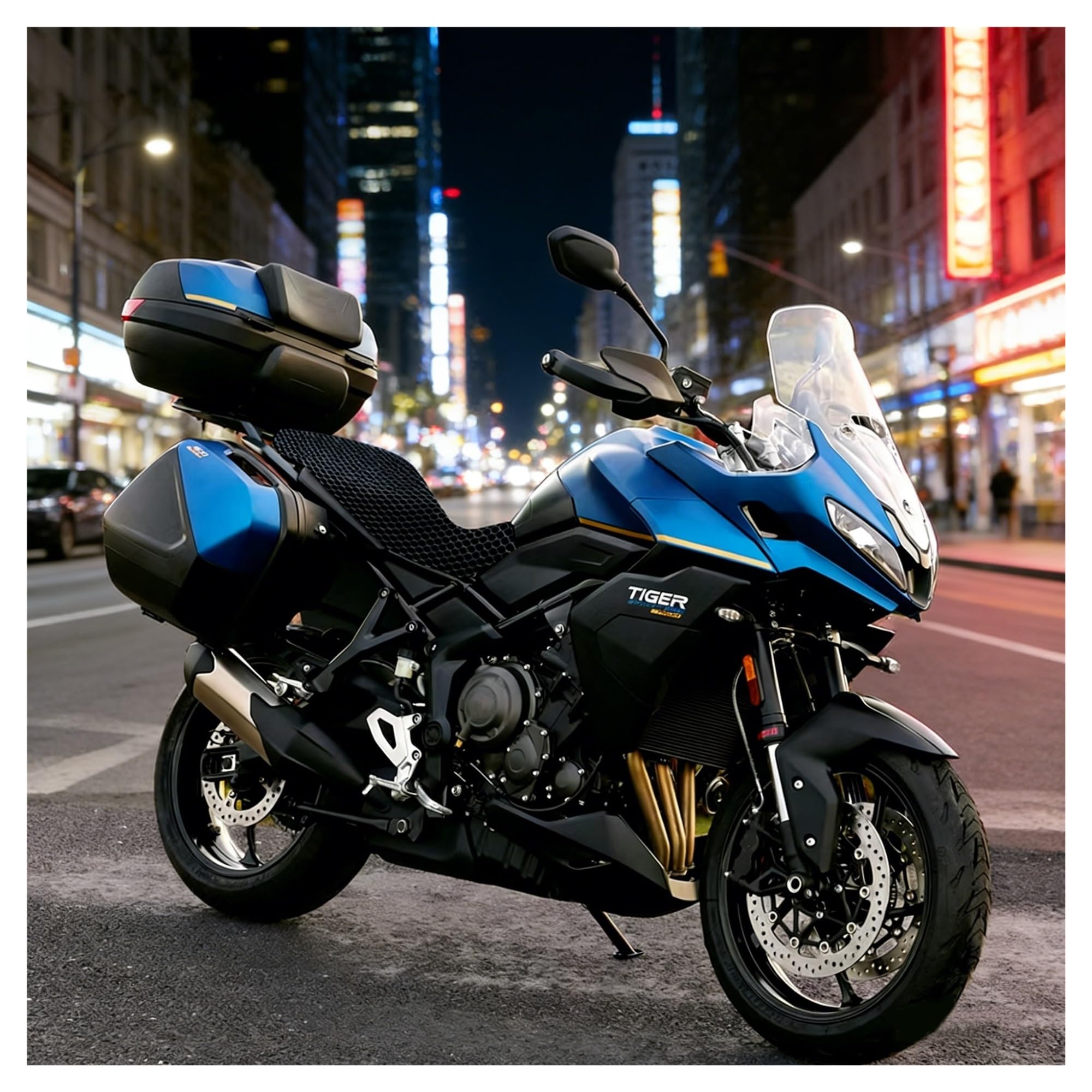 Motocicletta‌ copri Sella Coprisella Proteggere Cuscino Traspirante Kit Per Tiger Sport 800 Tour 2026 Per TIGER Sport800 Moto Protezione Isolante Copertura Di Sede