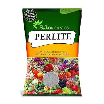 SJ Organics Perlite 300g for Home and Terrace Garden Water Retention, and Nutrient Efficiency to Cultivate Flourishing Plants with Ease (Pack of 5) - image, photos