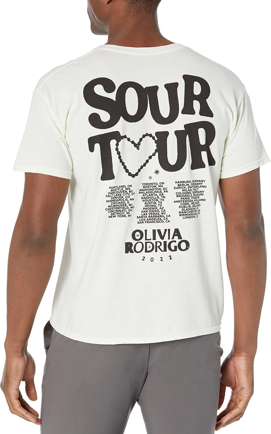 Olivia Rodrigo Unisex-Adult Butterfly Halo Tour Tee - Image 3