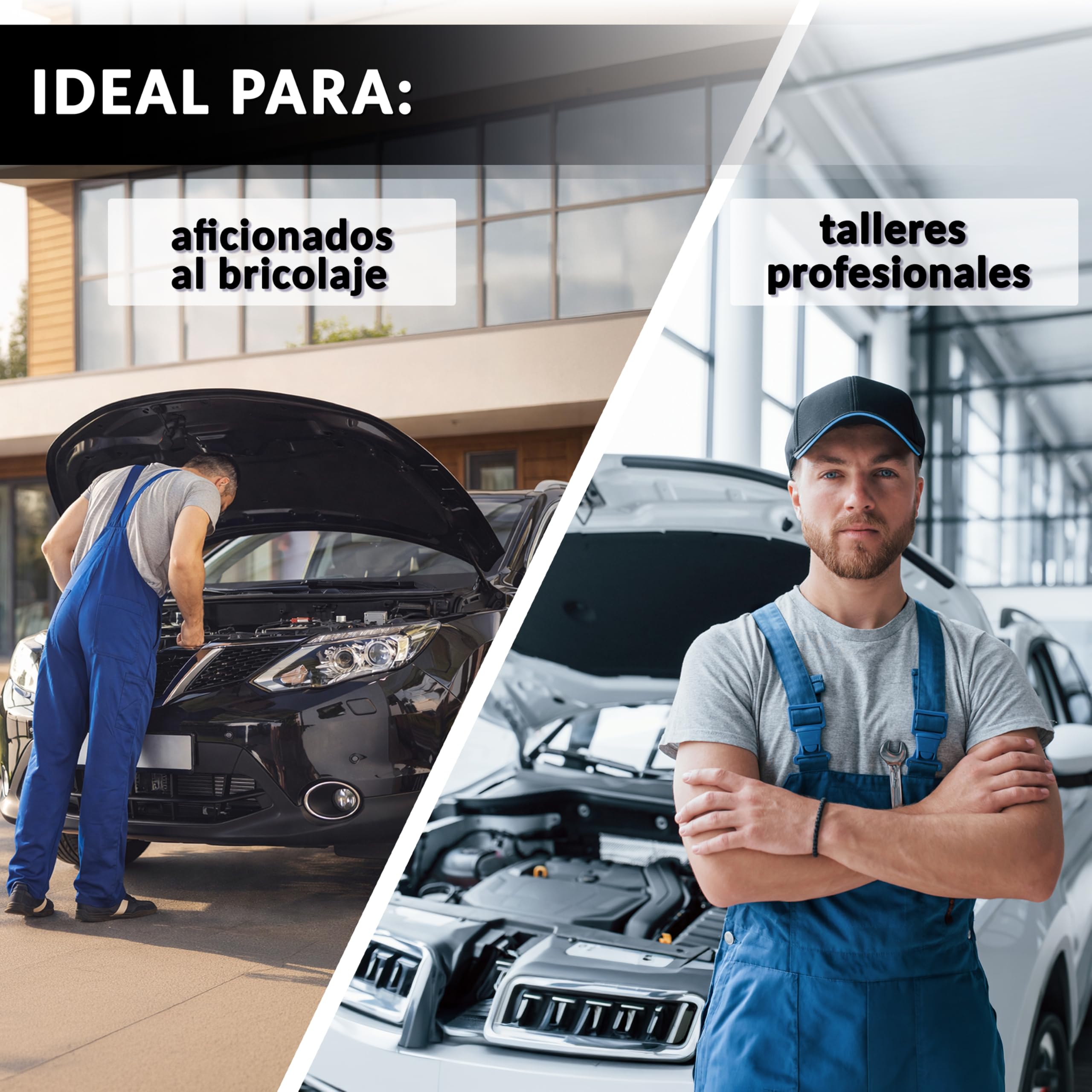 RELD - Detector de Culata Universal para Todos los Coches y Motocicletas, Detector de Fugas de CO2, para 50 Pruebas