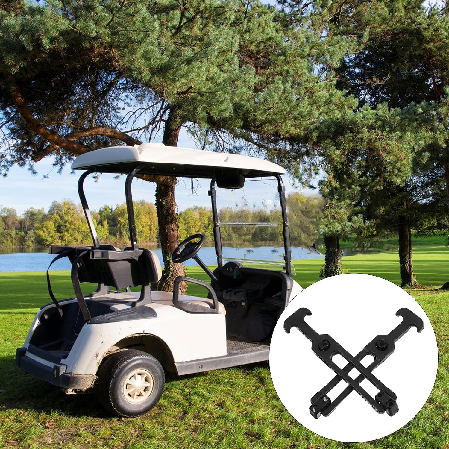 2pcs Elastic Rubber T-Handle Draw Latches for Toolboxes and Golf Carts, Flexible T-Handle Hasp with Shock-Absorbing Design for Industrial and Outdoor Use