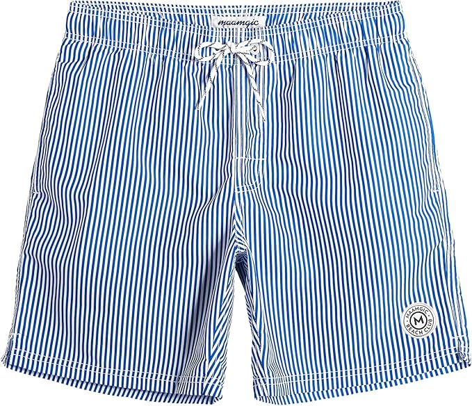 maamgic Mens Swim Trunks Quick Dry Swim Shorts with Mesh Lining Funny Swimwear Bathing Suits 7inch