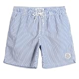 Mens Swim Trunks Quick Dry Swim Shorts with Mesh Lining Funny Swimwear Bathing Suits 7inch