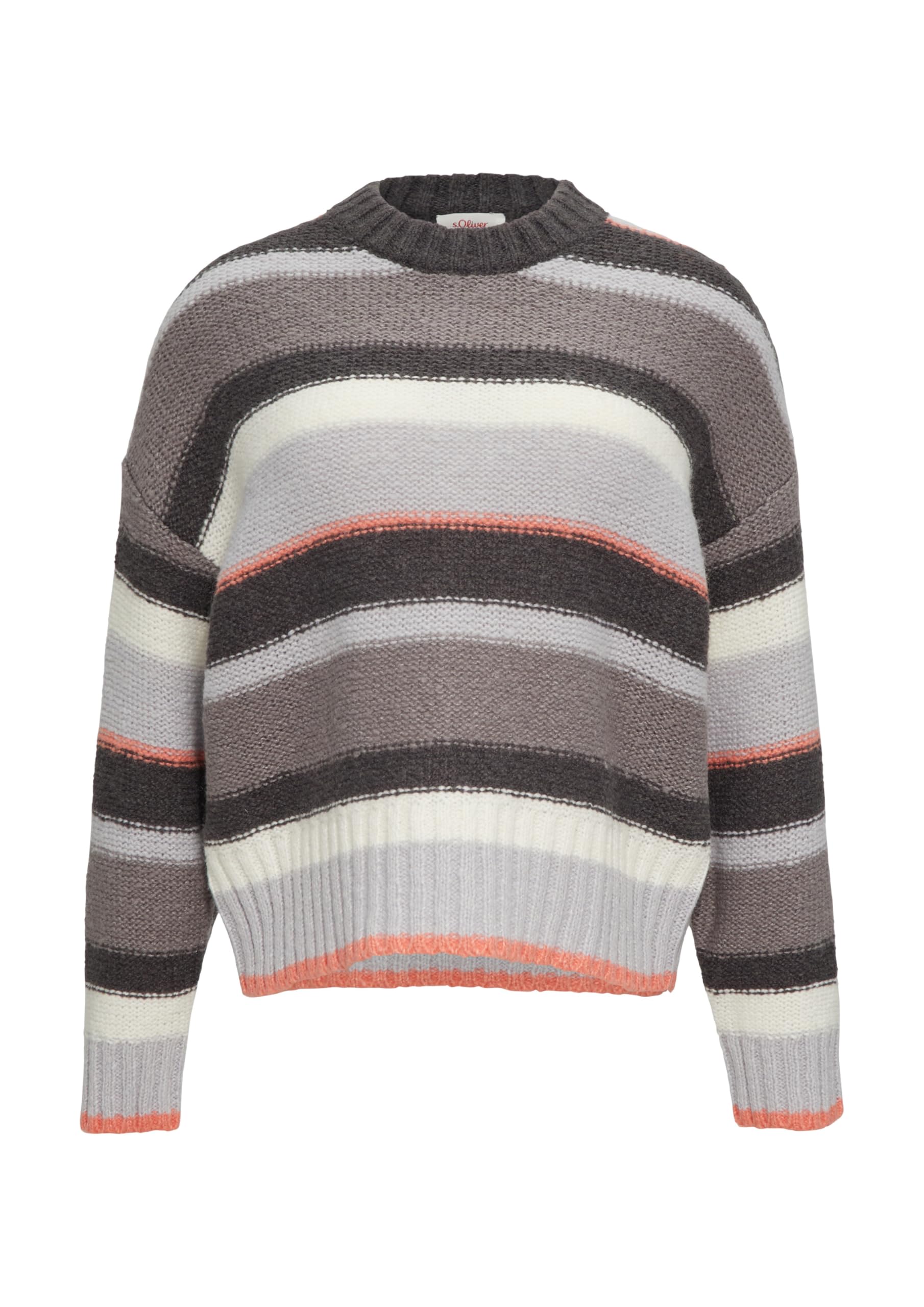 s.Oliver 2154176 Jersey Rayas en Mezcla de Lana Mujer