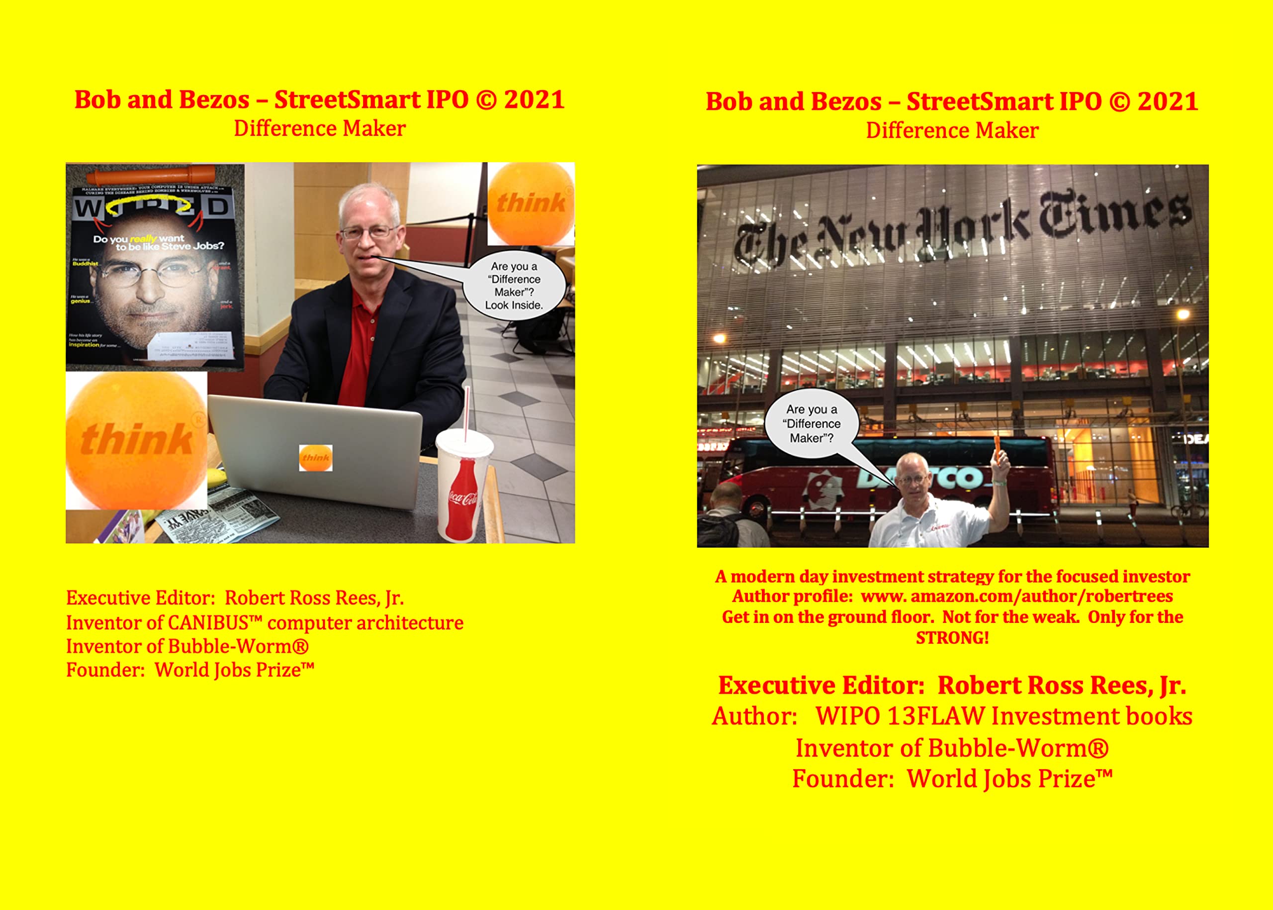 Bob and Bezos – StreetSmart IPO © 2021 : Difference Maker