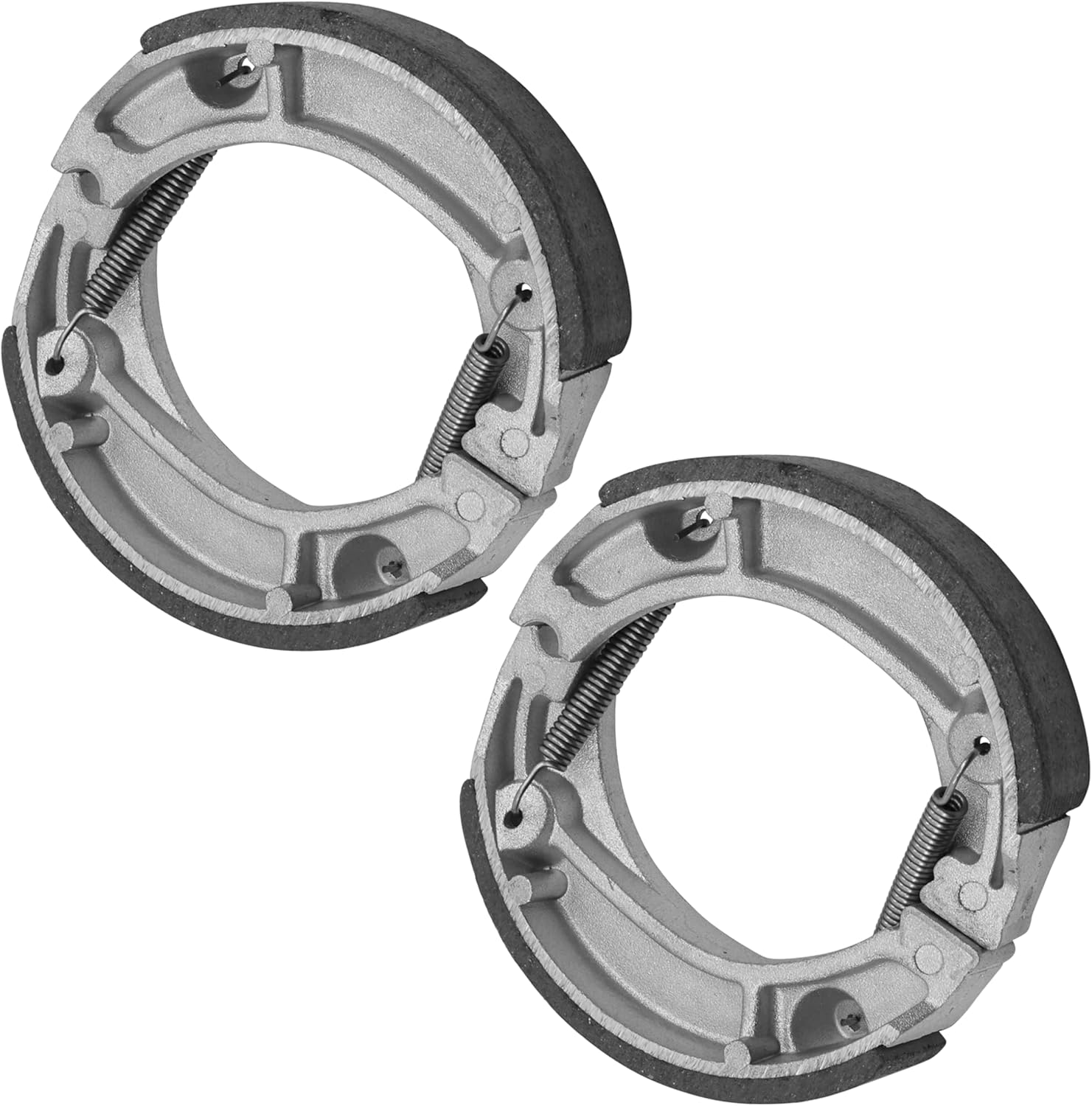 Caltric Front & Rear Brake Shoes Compatible with Honda Tr200 Fat Cat 200 1986 1987 New