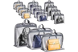 15 Pcs Purse Dust Bags for Handbag Storage Organizer