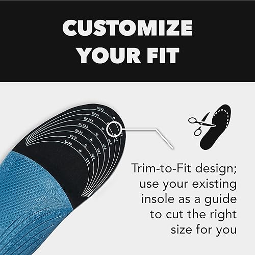 Miniatura 4 de Spenco Plantilla para diabéticos para adaptarse a amortiguación, reducción de la fricción, molestias en los pies y comodidad durante todo el día