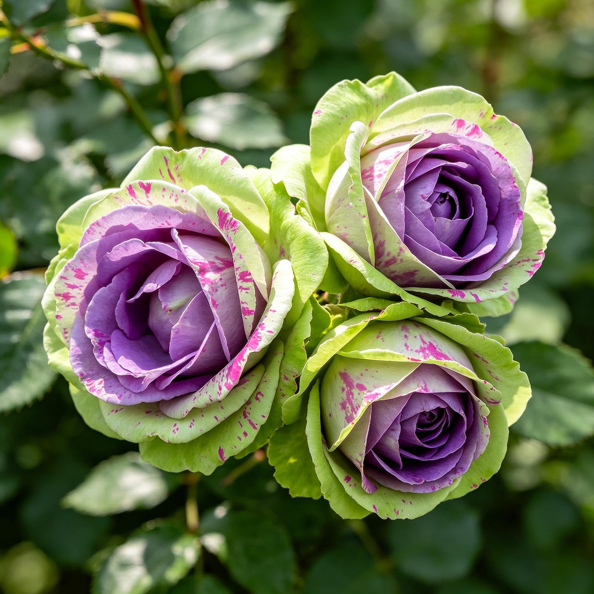 Rare Mixed Blooms Rose Root Bulbs, Vigorous Growing Perennial Flowers for UK Garden Decoration Excellent Display-c-1 Bulb