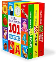 Coleção Minhas Primeiras 101 Palavras - Box com 3 Livrinhos