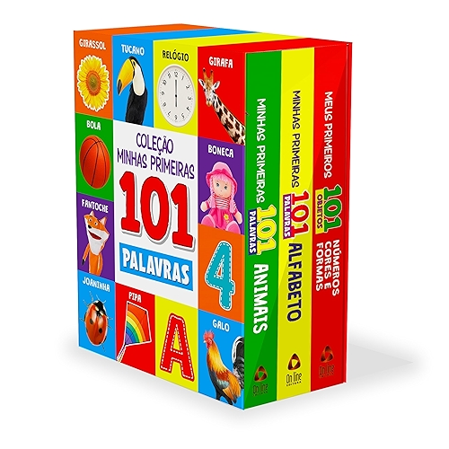 Coleção Minhas Primeiras 101 Palavras - Box com 3 Livrinhos      Capa dura – 22 janeiro 20...
