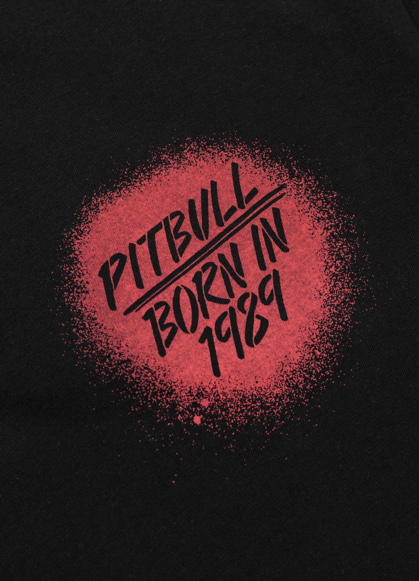 PITBULL - Maglietta da Uomo Oversize con Stampa Graffiti, Cotone 210g, Girocollo, Streetwear, Abbigliamento Casual, Maglietta in Stile Urbano, Maglietta di Cotone