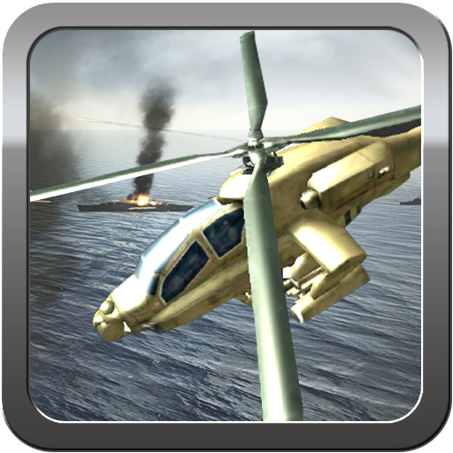 Apache Gunship helicopter battle
