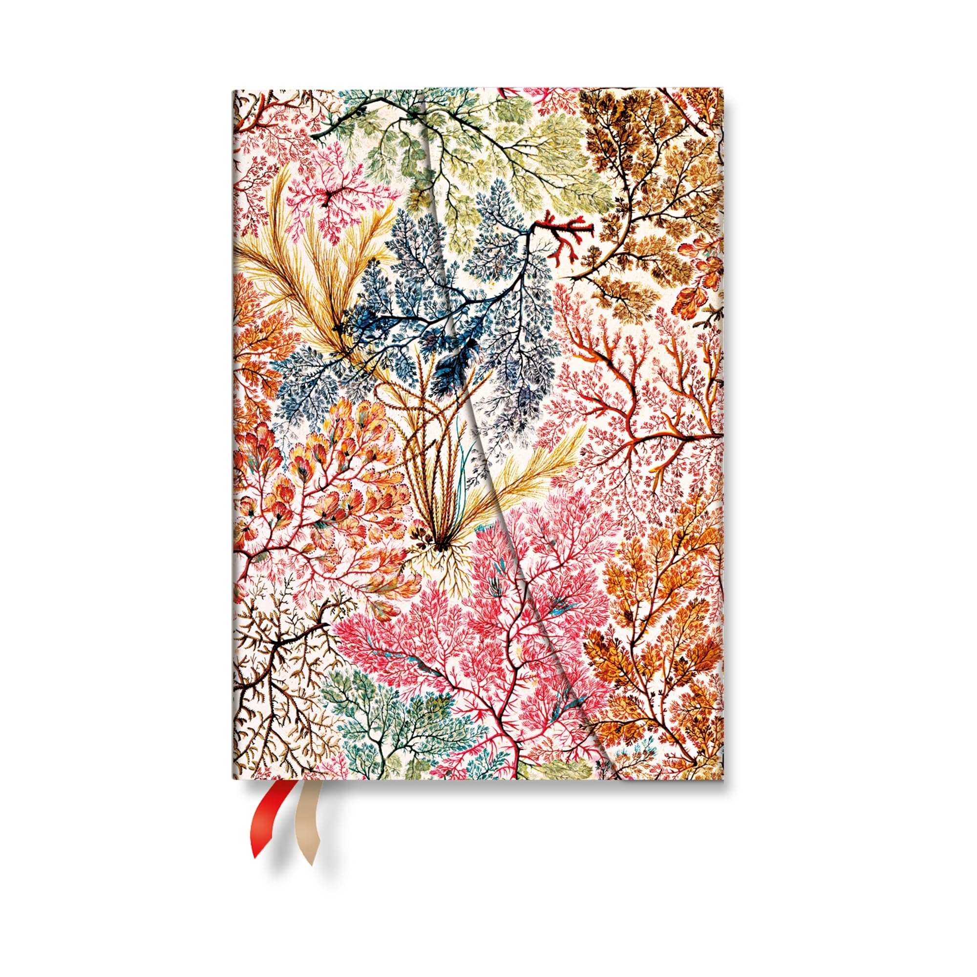 2027 Anemone (William Kilburn) Midi 12-Month Hardcover Dayplanner (Wrap Closure) Verso
