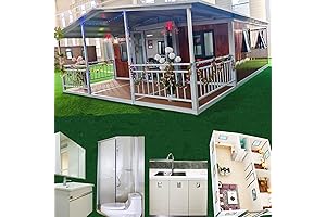 3 Bedroom Prefab House Kit, Unfoldable Tiny Homes