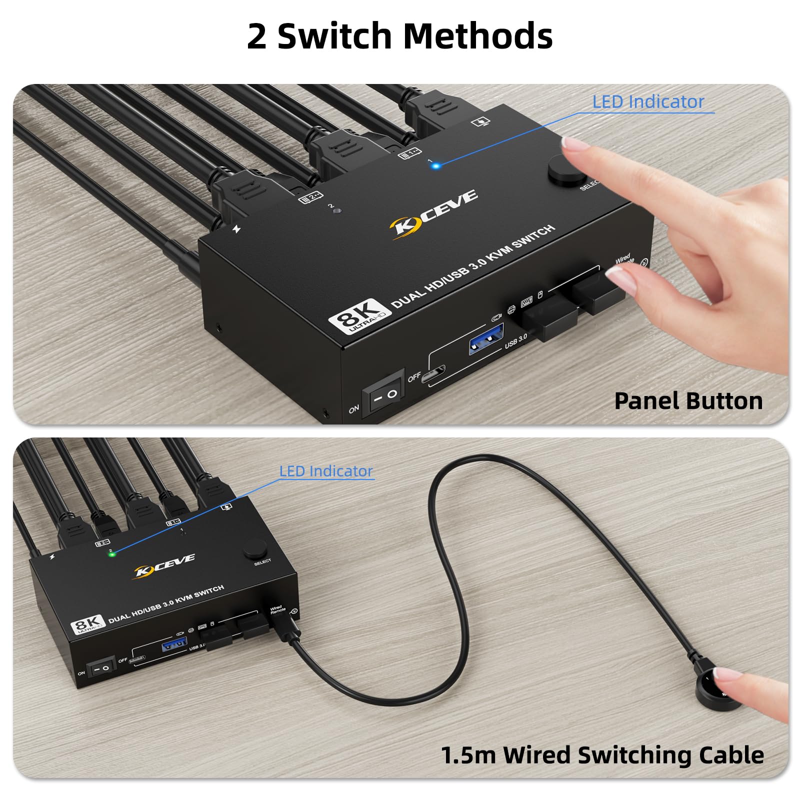 KVM Switch 4 PC 2 Monitore | Preisvergleich bei