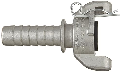 Miniatura 2 de Dixon Air King RAM6 - Manguera de aire de acero inoxidable 316, acoplamiento universal de 2 lengüetas, extremo de manguera de 34 pulgadas