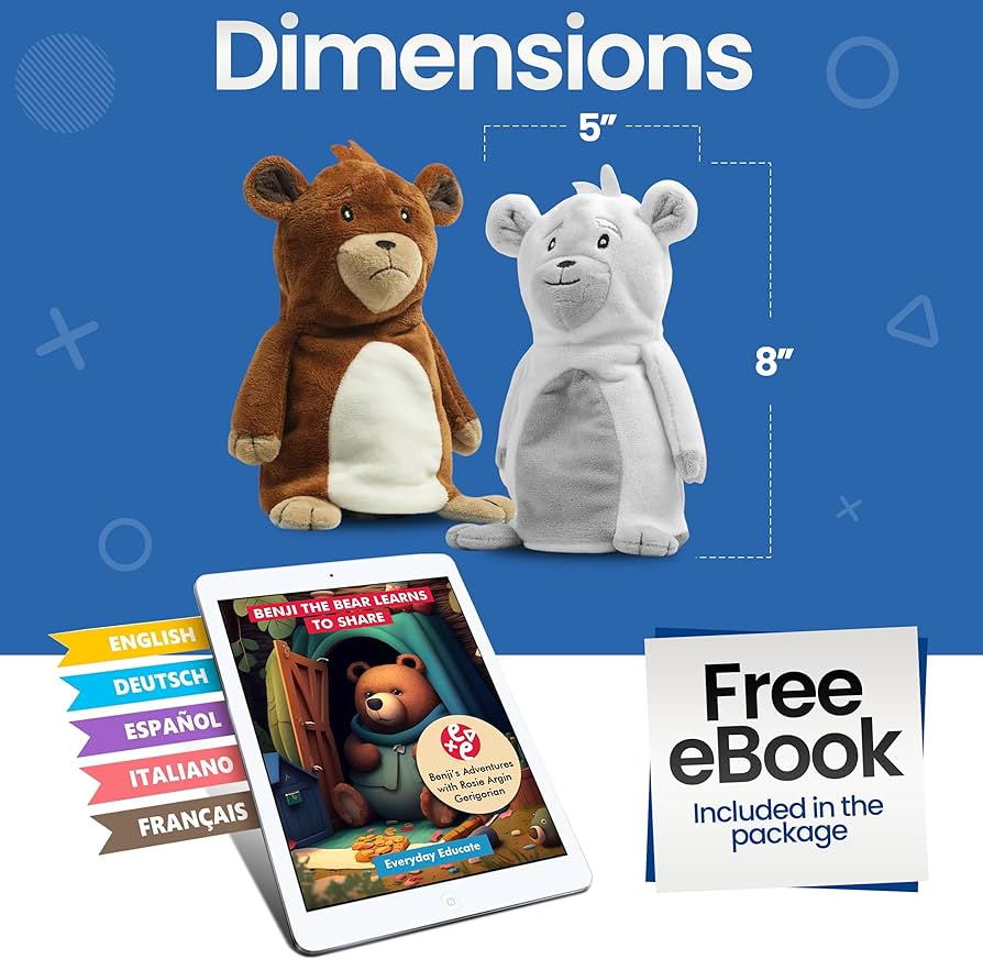 Amazon.com: Reversible Toy Plush for Girls & Boys, Educational