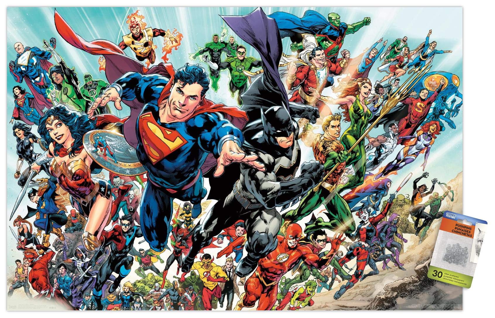 Amazon.com: DC Comics - Justice League Rebirth - Group Wall Poster