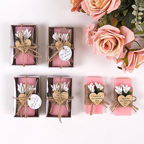 Miniatura 99 de HTF Pack of 5 Wedding Gifts Handmade Lavender Scented Mini Soap, Wedding Favors, Bridesmaid Gifts, Bridal Shower Gifts, Engagement Gifts, Wedding