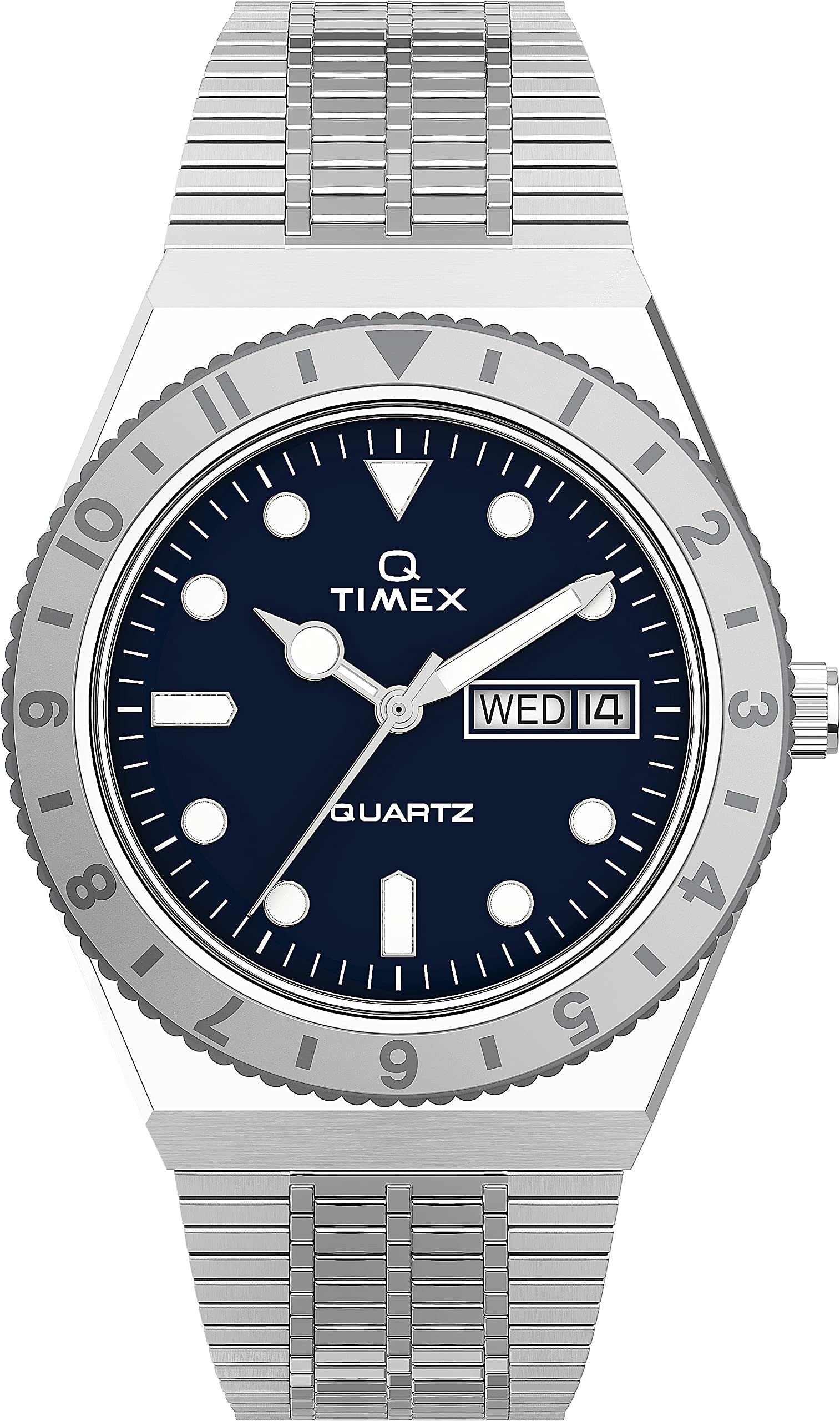 TIMEX Stainless Steel Blue Dial Womens Analogue Watch - Tw2U95500 (B09JNBRQQM) Amazon Price History, Amazon Price Tracker