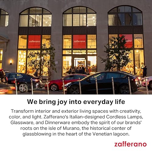 Miniatura 8 de Zafferano, Poldina Micro lámpara, lámpara de mesa recargable inalámbrica con controles táctiles, adecuada para interiores y exteriores, atenuador,