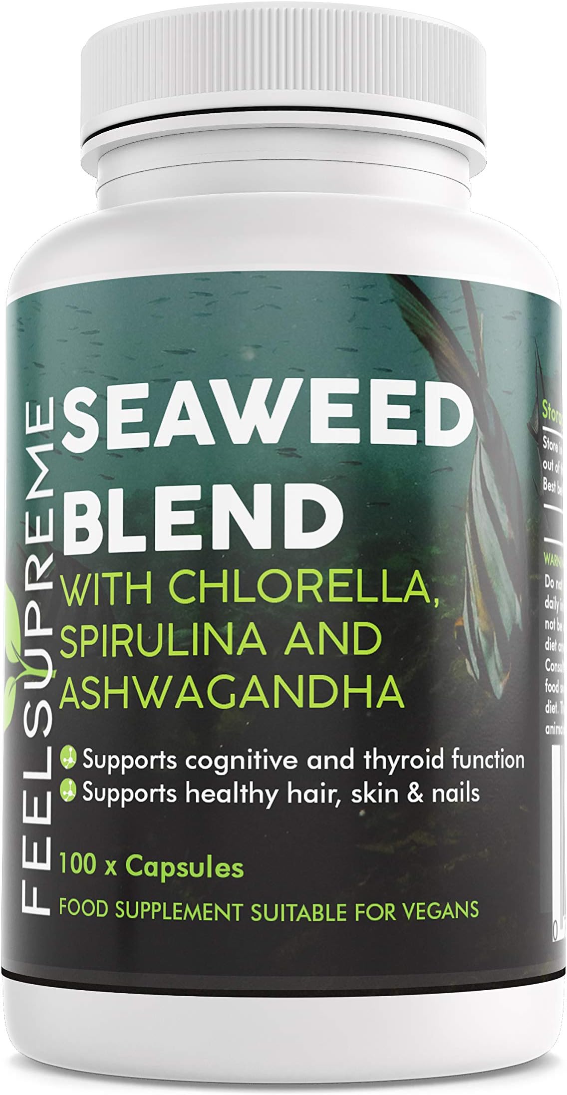 Seaweed Blend with Chlorella, Spirulina and Ashwagandha
