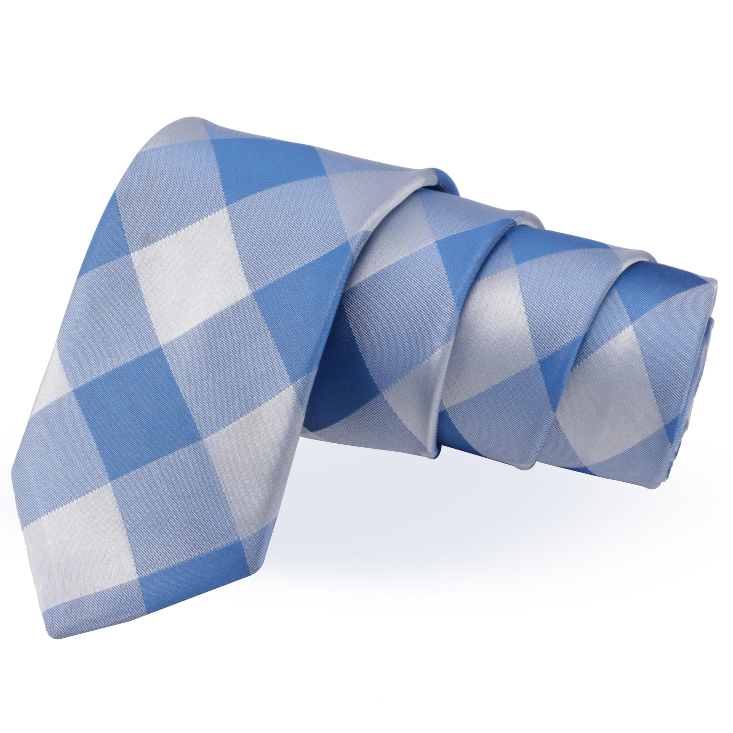 Peluche Classy Crimson Royal Blue Colored Necktie for Men-picture-49