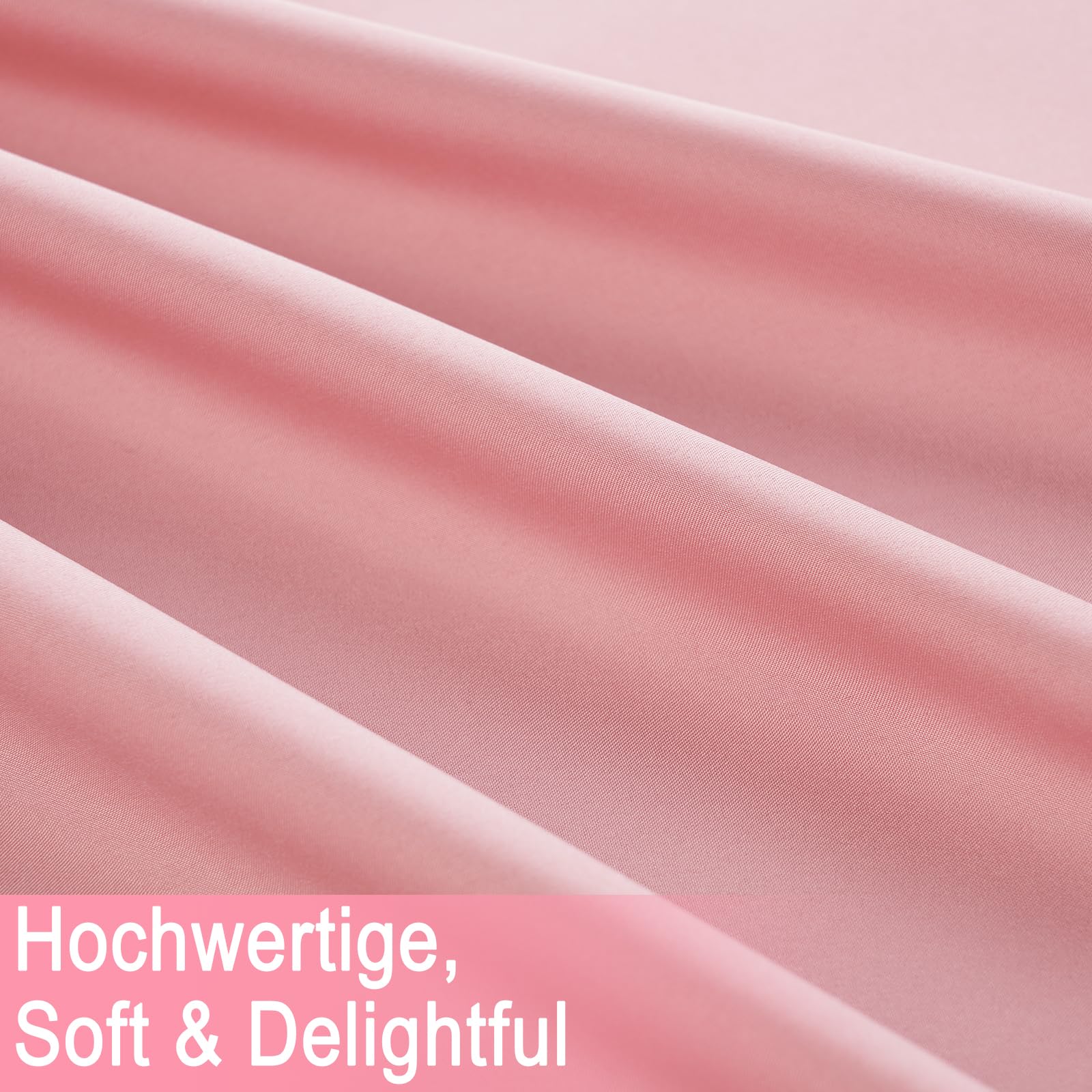 Hausbett Himmel, Betthimmel Hausbett Musselin mit 2 Stück Betthimmel, Stoffhimmel für Hausbetten Mädchen Jungen Baldachin Kinderbett Kinderzimmer Deko -67 x 270 cm Rosa