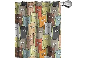 Ambesonne Cat Curtains: Adorn Your Windows with Feline Flair