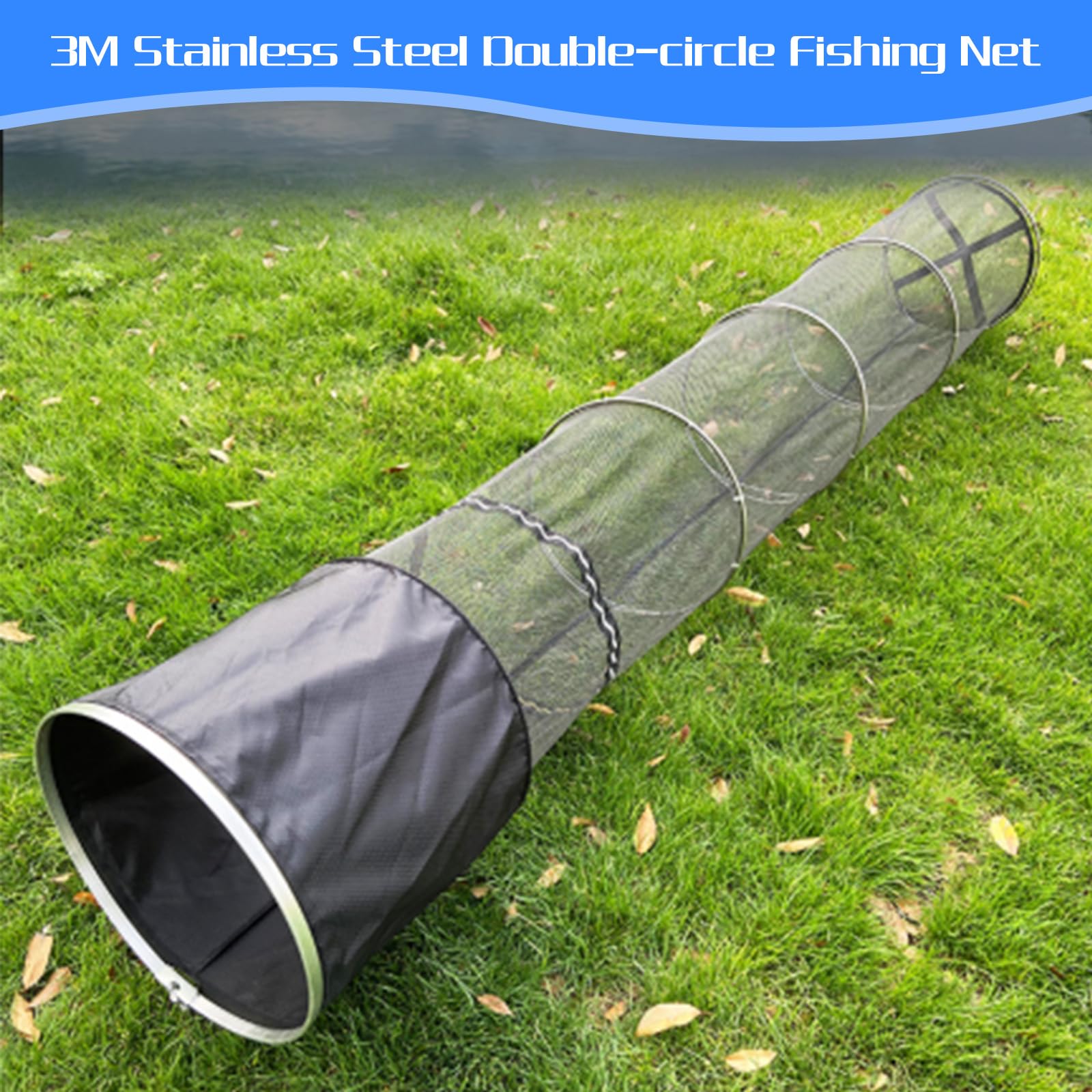 Zite Fishing Épuisette En Caoutchouc Avec Bandoulière - Épuisette Pliable Et Sandre & Brochet