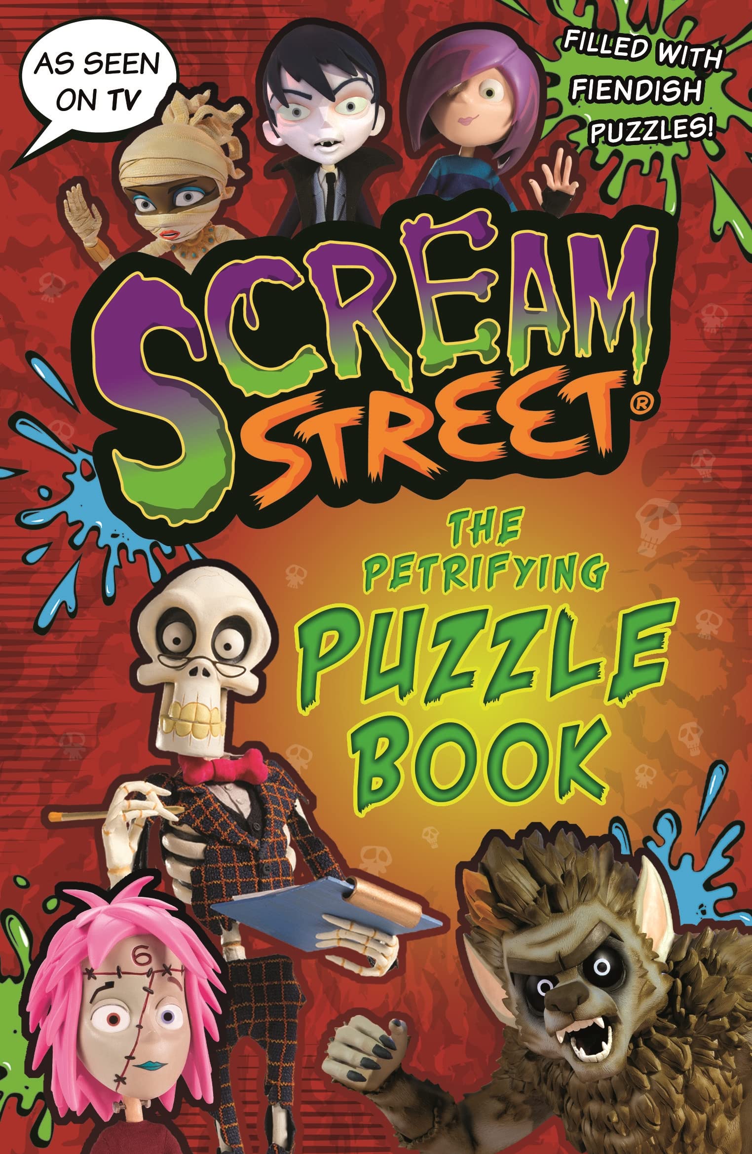 Scream Street: The Petrifying Puzzle Book (Paperback) Scream Street (US IMPORT)
