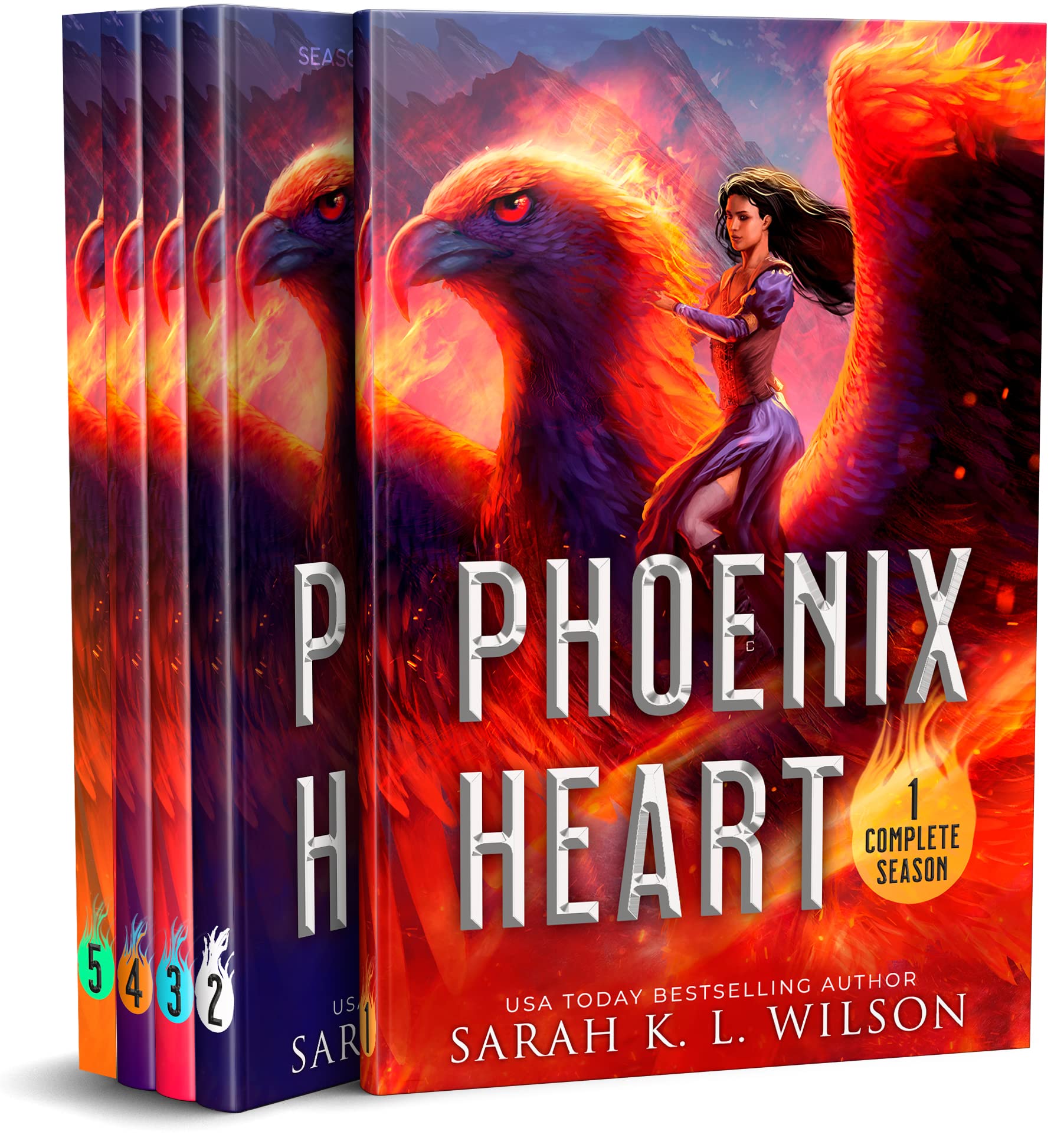 Phoenix Heart: Season One Omnibus (Dragon School World Omnibuses Book 10)