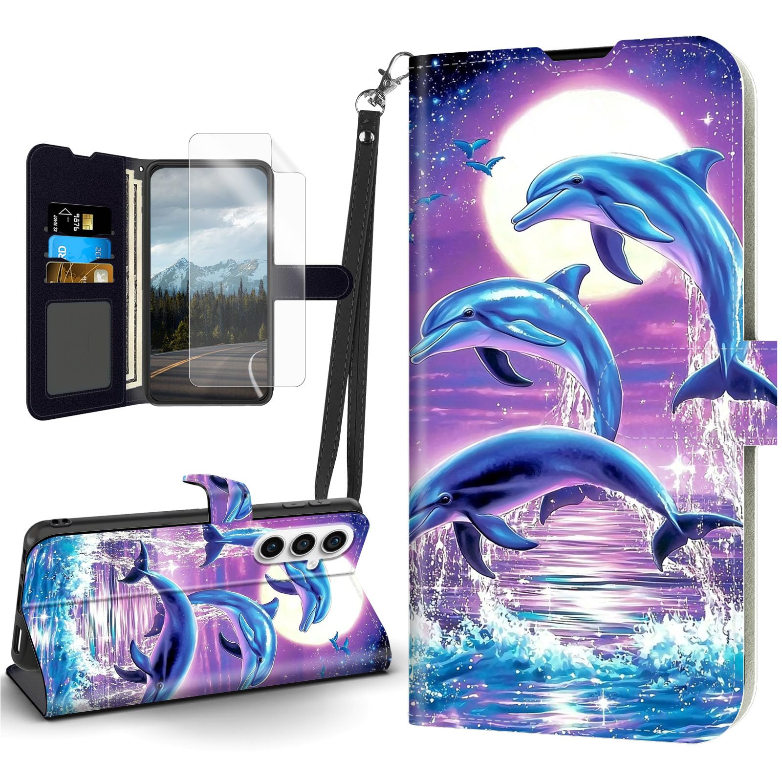 Amazon.com: Tudguiloae for Samsung Galaxy A26 Case, Flip PU