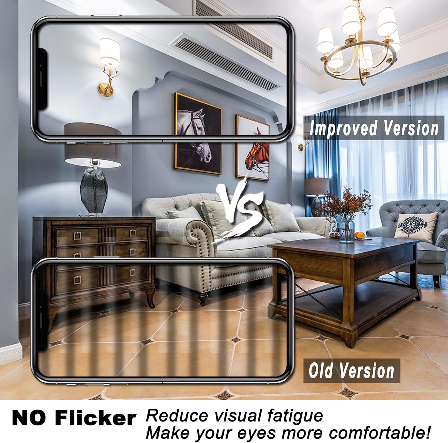 ALIDE Dimmable E12 Led Bulbs 6000k Daylight White 5W,Replace 40 Watt E12 Halogen Equivalent,T6 Base 120V E12 C7 LED Candelabra Bulbs Bright White for Ceiling Fan Chandelier Lighting,450lm,10Pack