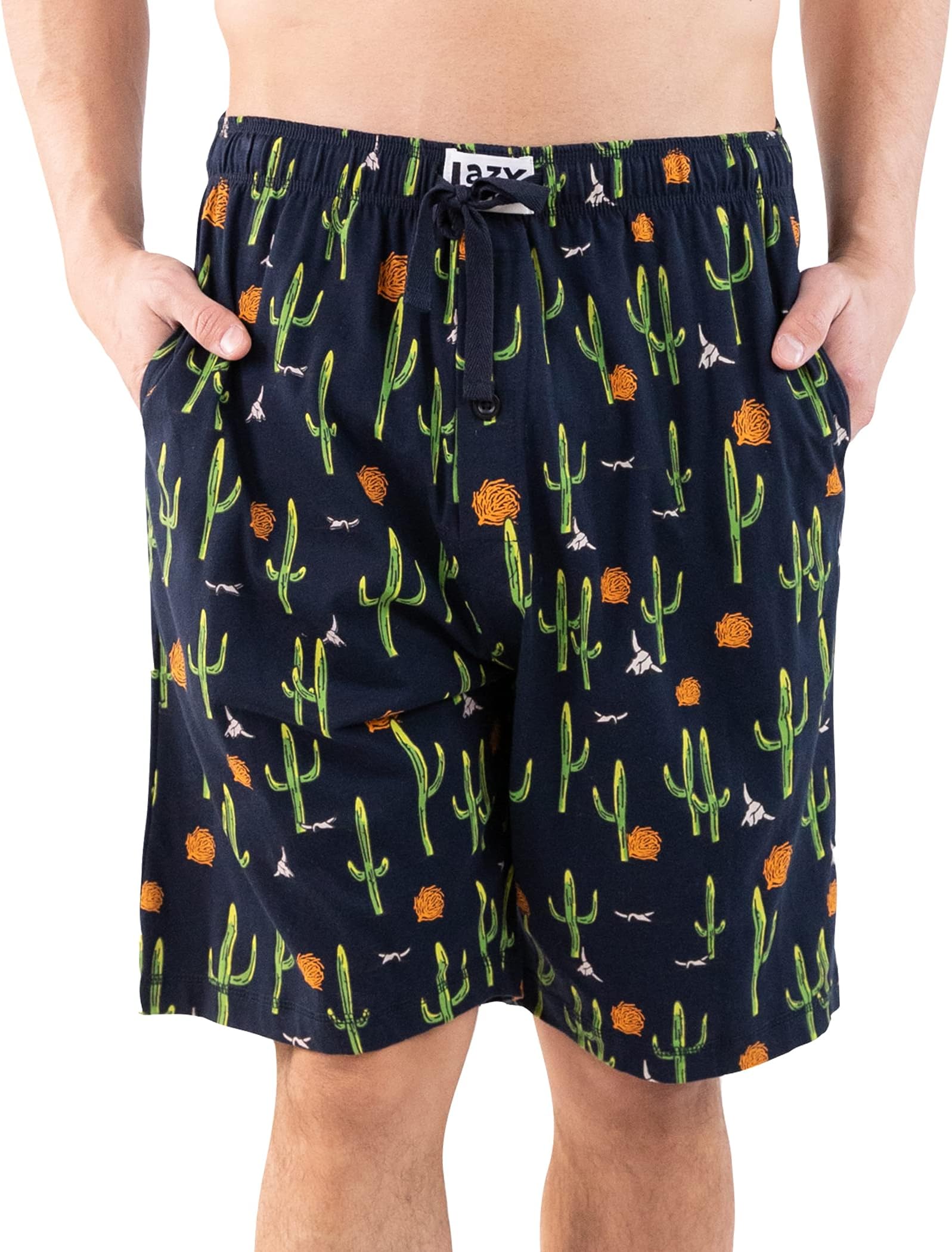 Lazy OnePajama Shorts for Men, Men's Separate Bottoms, Cotton Loungewear
