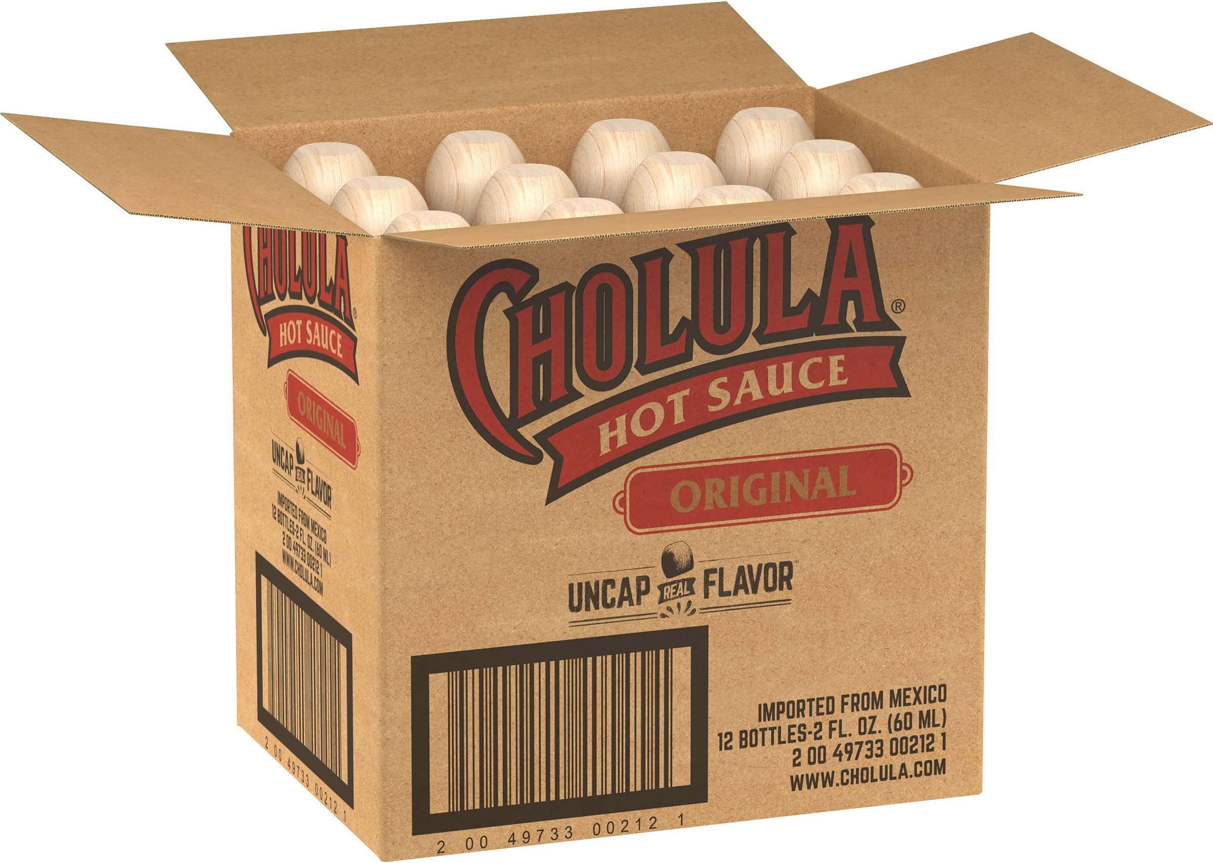 Original Hot Sauce, 60ml, Pack of 12