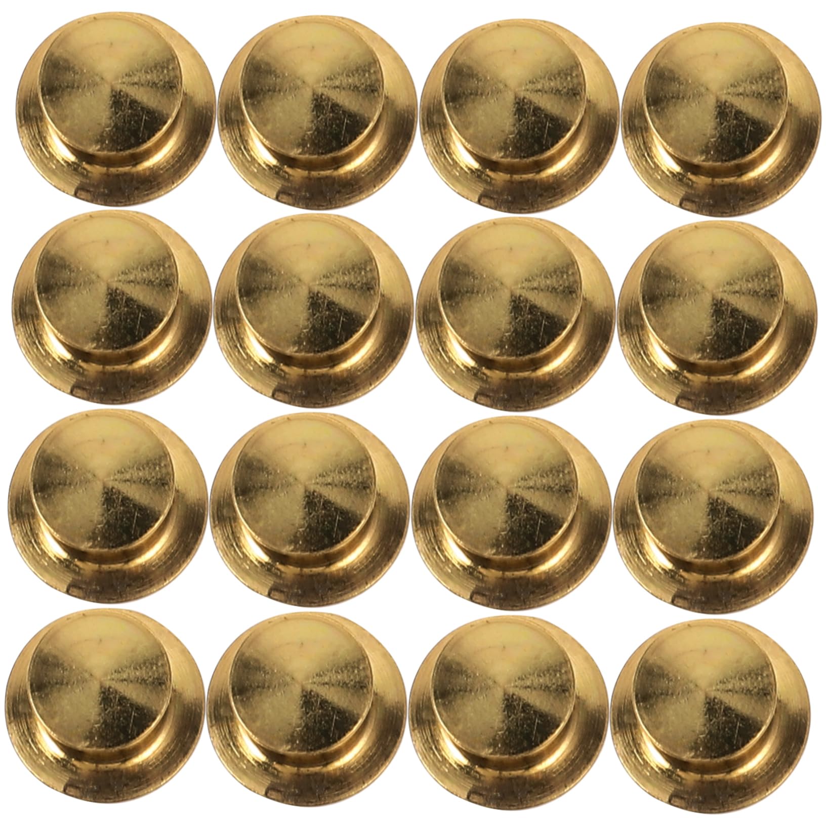 DOITOOL 2 Boxen Lapel Pin Backs Legierung Gold Flache Runde Sicherheitsverschluss Klips für Diy Schmuck und Bastelarbeiten Sicher und für Broschen und Anstecker