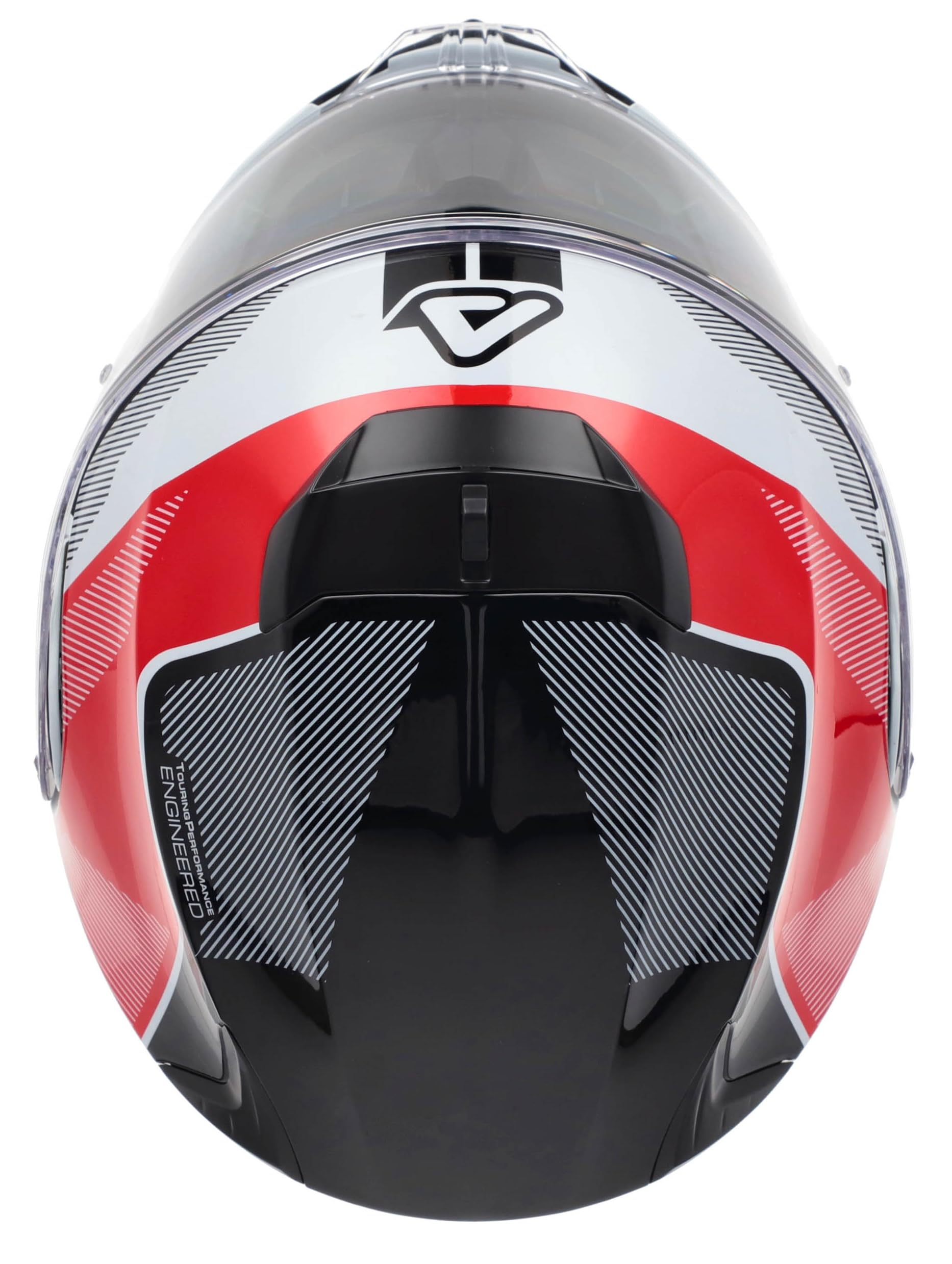 Casco Modular SEREL Rojo Negro Talla L 58/59 Sun Visor Homologacion 22.06