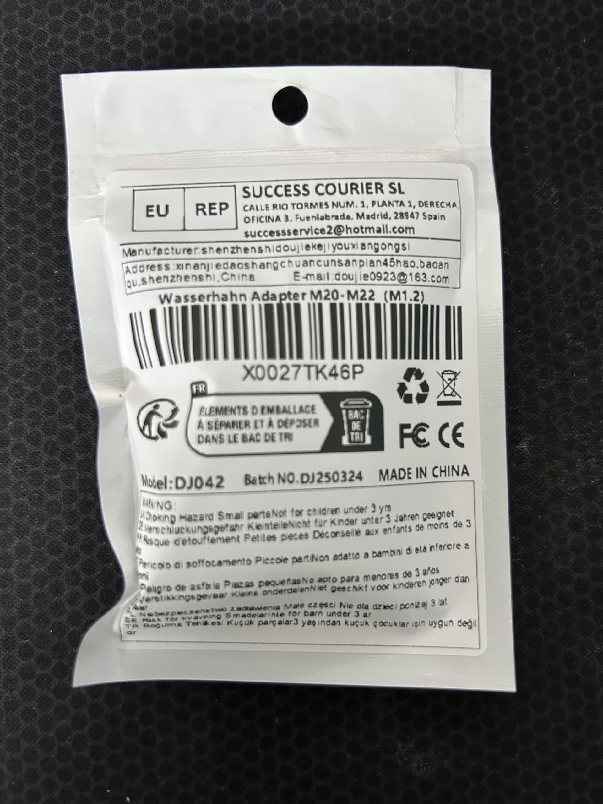 Adattatore per rubinetto M20 su M22 - 2 pezzi, adattatore filettato per filettatura esterna M20 e M22, adatto per rubinetti da cucina, risparmiatori d'acqua, depuratori d'acqua, raccordi per