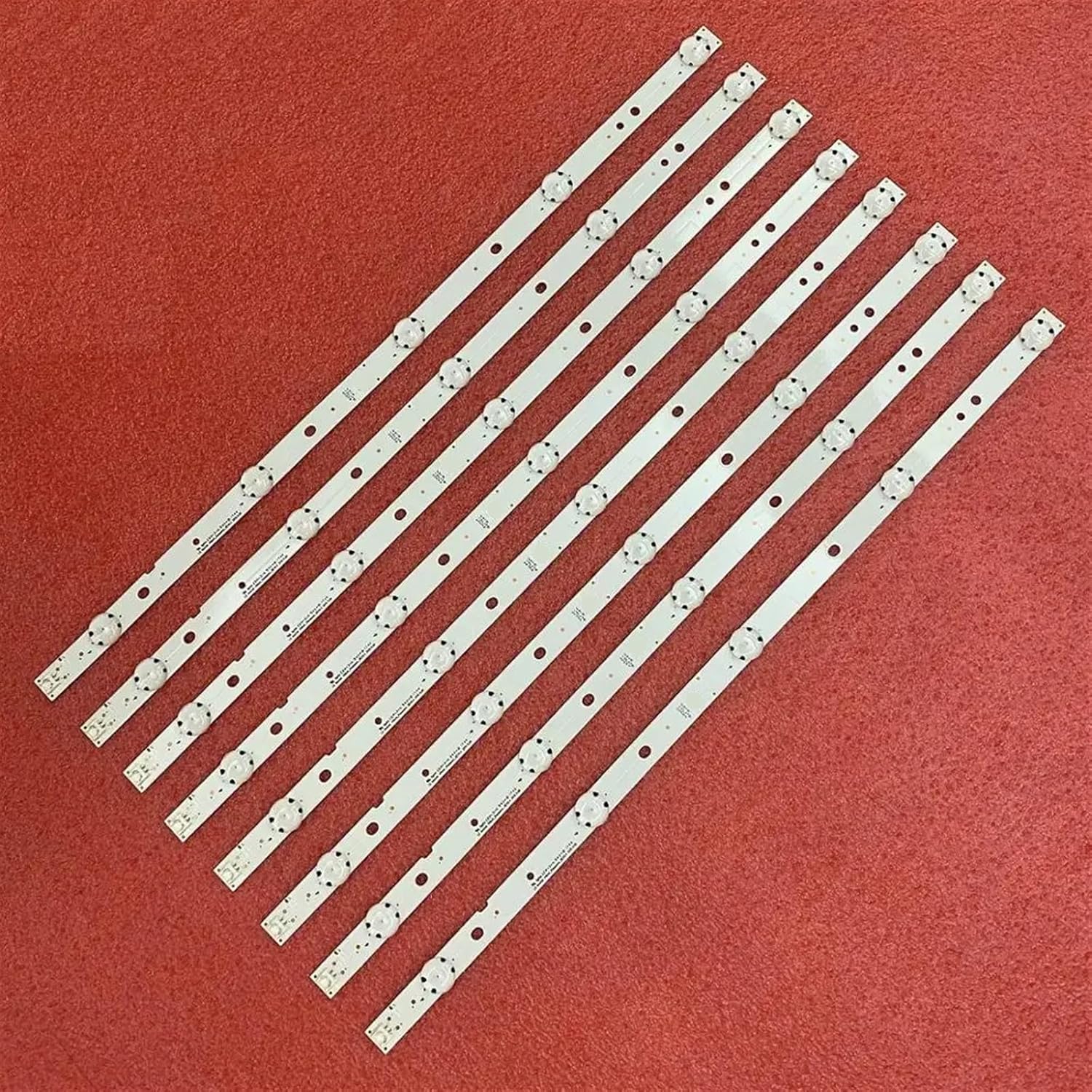 LED Backlight Strip Compatible with TX49DS500ES TC49ES600C TX49DS500E TX49DS500B TX49DSW504S TX49ES400E TH49DS630U TX49DS503(16pcs for 2 TV)