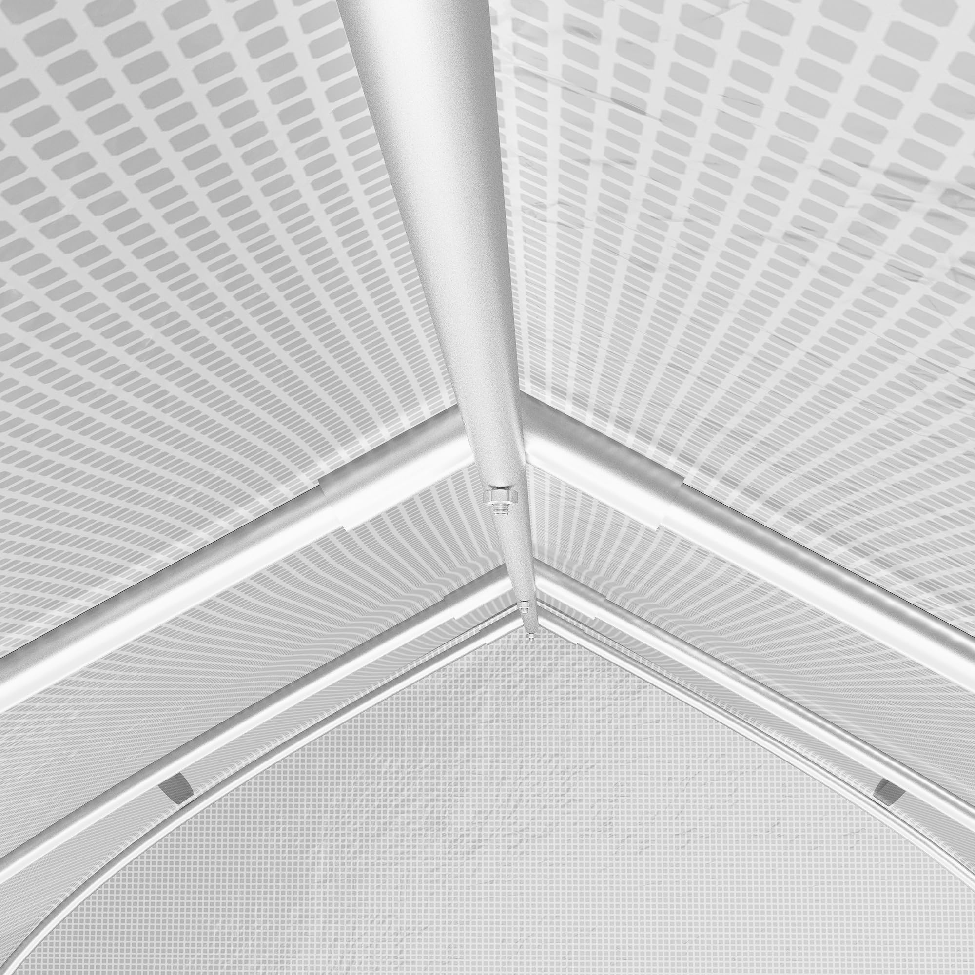 Outsunny 3 x 2 m szklarnia tunelowa z zwijanymi ścianami bocznymi zapinanymi na zamek błyskawiczny, ciepły namiot do domu z siatkowymi drzwiami i oknami, osłona PE, bezpłatne etykiety na rośliny i