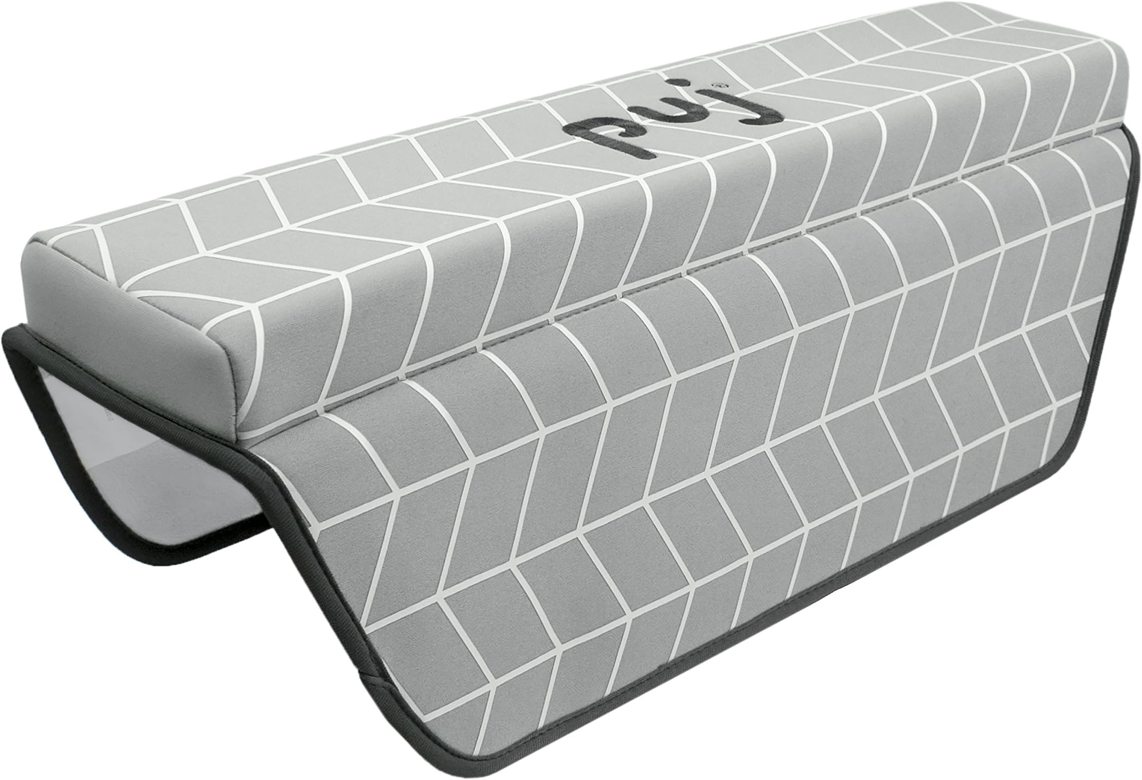 PujBaby Bath Arm Rest, Multi Purpose Non Slip Arm Rest Pad, Ideal for Baby Toddler and Kids Bath time, Grey