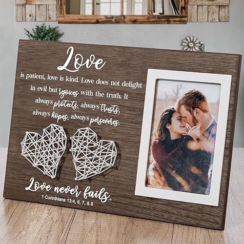 Ideas de regalos de despedida de soltera, regalos de boda únicos para aniversario de parejas, los mejores regalos de compromiso para parejas, marco