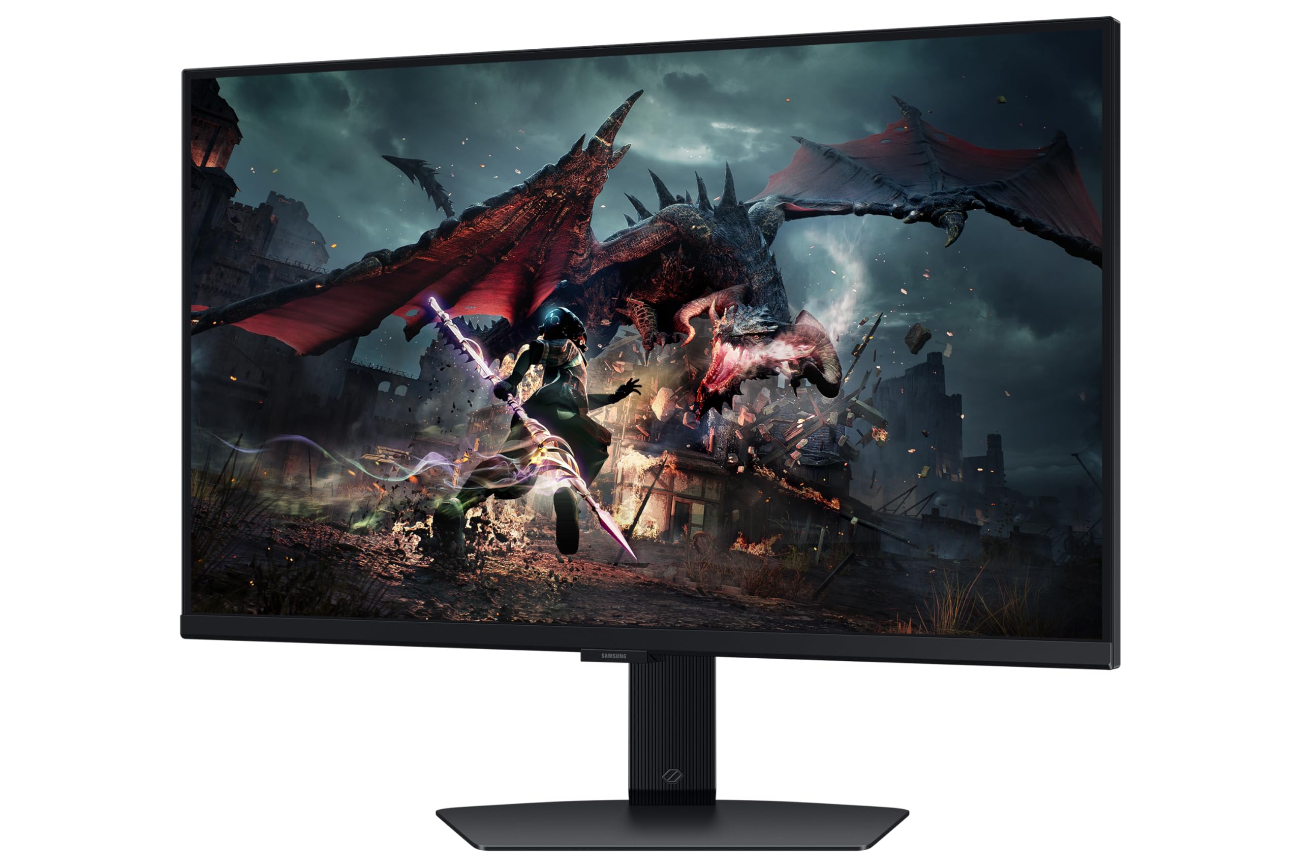 Samsung Odyssey G5 S32CG510EU G51C Series LED-Monitor Gaming 80 cm 32" 2560 x 1440 QHD @ 165 Hz VA 300 cd/m² 3000:1 HDR10 1 ms 2xHDMI DisplayPort Schwarz