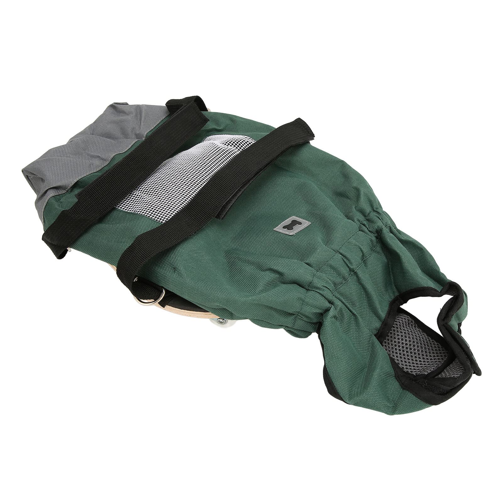 Zerodis Sedia a rotelle per Animali Domestici paralizzati, Sedia a rotelle per Cani paralizzati, Protezione Traspirante e per Animali Domestici (Adatta per 6,5 – 9 kg/14,3 –