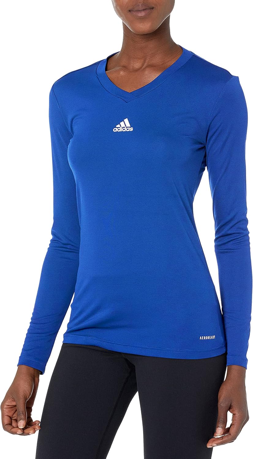 royal blue adidas shirt womens
